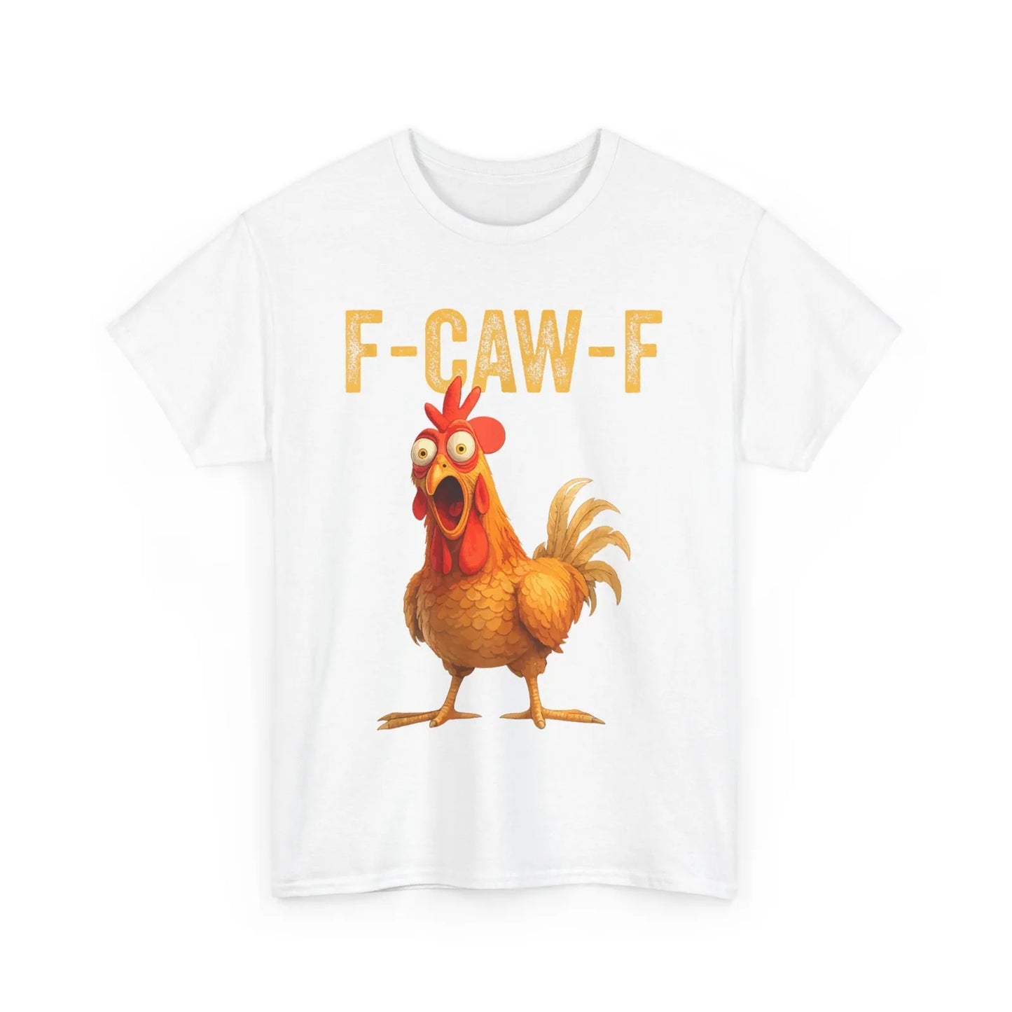 Men’s Graphic Chicken Tee – Organic Cotton, Casual Fit