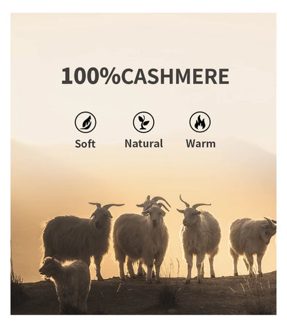Cashmere Plaid Scarf – Soft, Warm, Travel-Ready