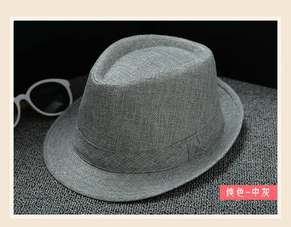 Men’s Lightweight Fedora Hat – Summer Cruise & Beach Style<