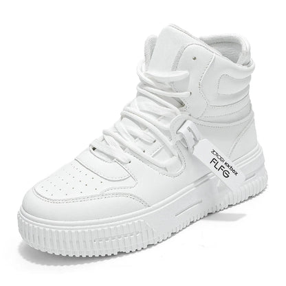 Men’s High-Top Skate Sneakers – Non-Slip, Padded Ankle Support