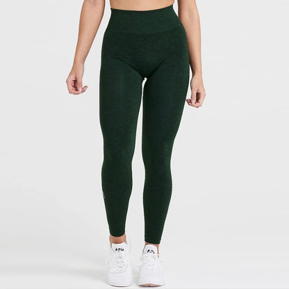 Women’s Seamless Leggings – High Waist, Stretch, Ankle Length - The Dock Drop