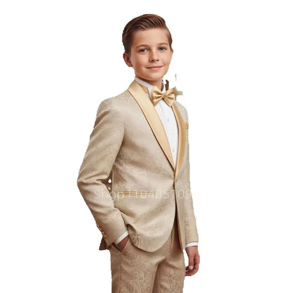 Boys' Jacquard 2-Piece Formal Suit