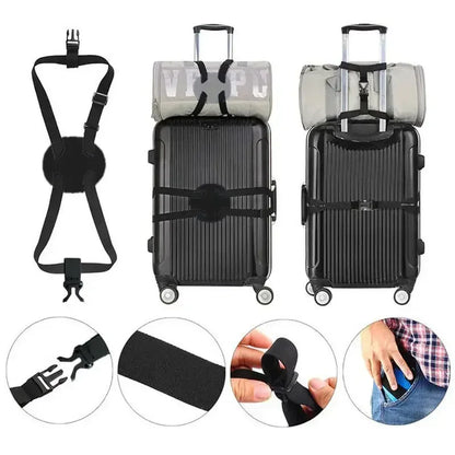 Adjustable Luggage Strap – Secure Suitcase Fixing Belt for Travel