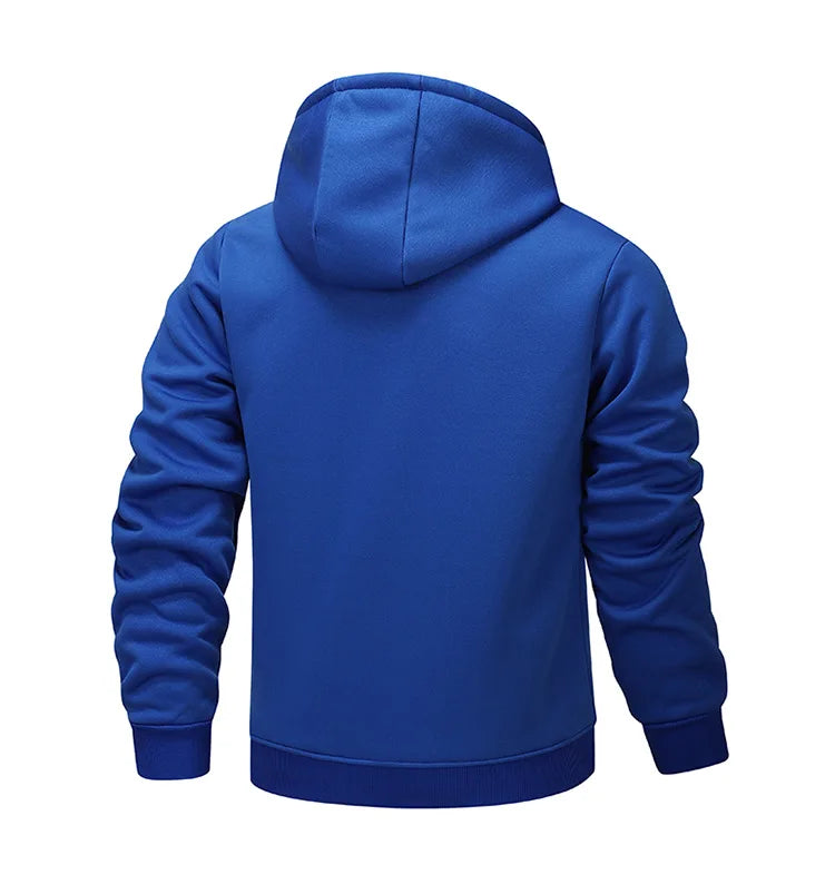 Men’s Sherpa-Lined Zip Hoodie