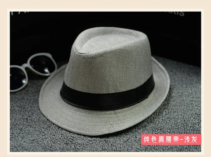 Men’s Lightweight Fedora Hat – Summer Cruise & Beach Style<