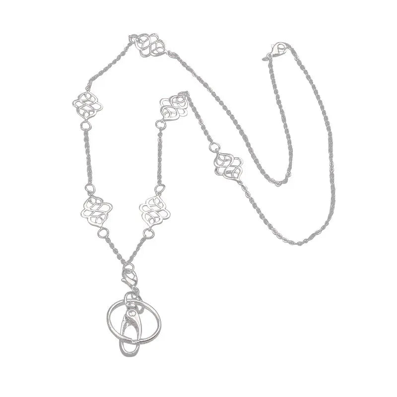 Beaded ID Lanyard Necklace – 36" Cruise Badge Holder