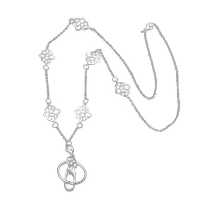 Beaded ID Lanyard Necklace – 36" Cruise Badge Holder