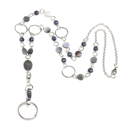 Beaded ID Lanyard Necklace – 36" Cruise Badge Holder
