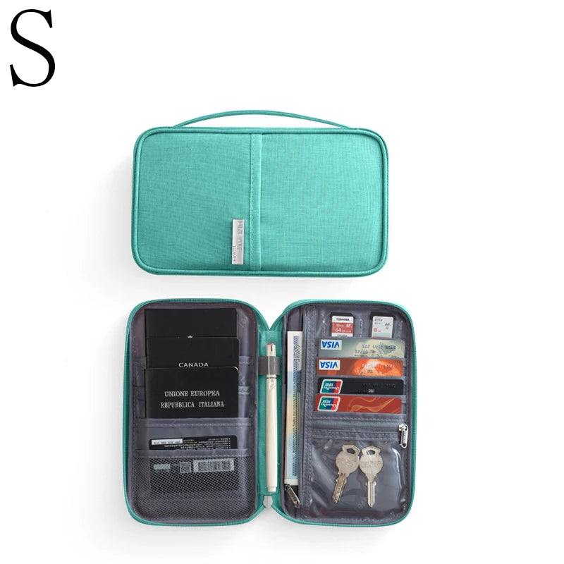 Travel Passport Wallet & Document Organizer – Family Cruise Essentials
