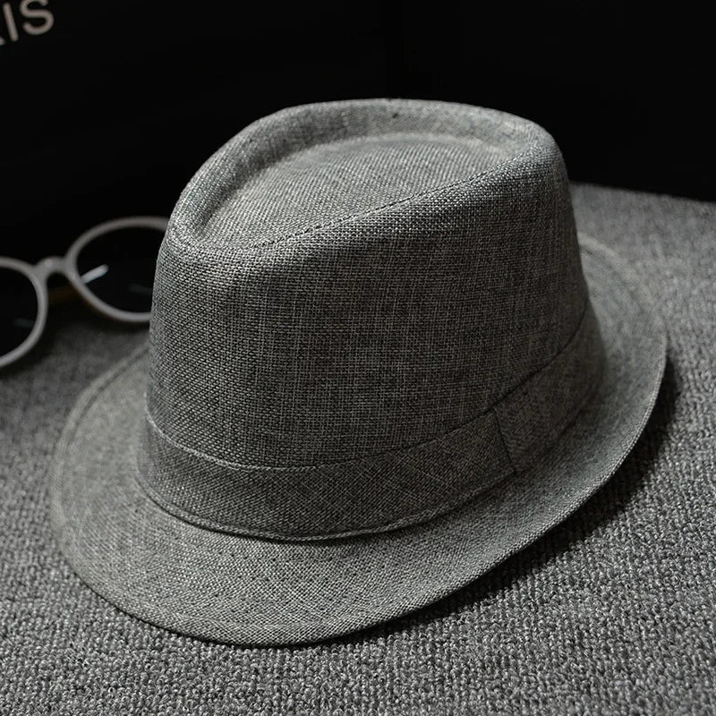 Men’s Lightweight Fedora Hat – Summer Cruise & Beach Style<