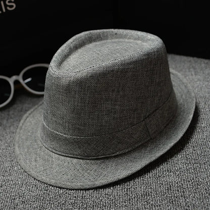 Men’s Lightweight Fedora Hat – Summer Cruise & Beach Style<
