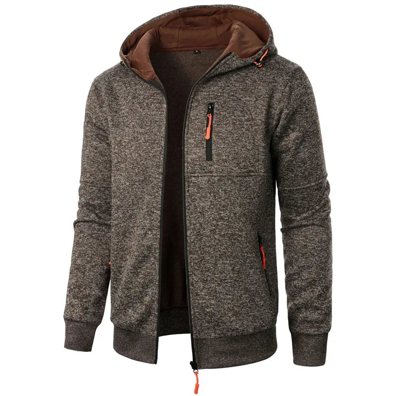 Men’s Casual Zip Hoodie Sweatshirt - The Dock Drop