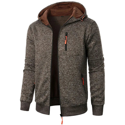 Men’s Casual Zip Hoodie Sweatshirt - The Dock Drop