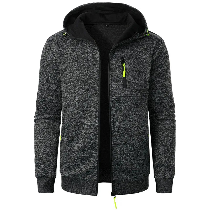 Men’s Casual Zip Hoodie Sweatshirt - The Dock Drop