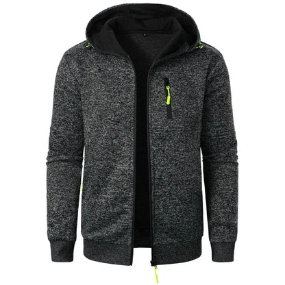 Men’s Casual Zip Hoodie Sweatshirt - The Dock Drop
