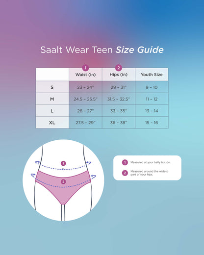 Leakproof Teen Sport Short