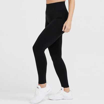 Women’s Seamless Leggings – High Waist, Stretch, Ankle Length - The Dock Drop