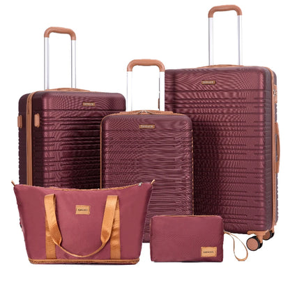 4-Piece Hardshell Spinner Luggage Set with TSA Locks