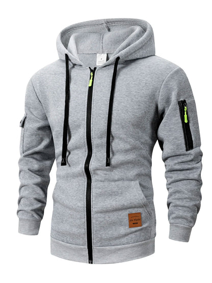 Men’s Lightweight Hooded Zip Jacket