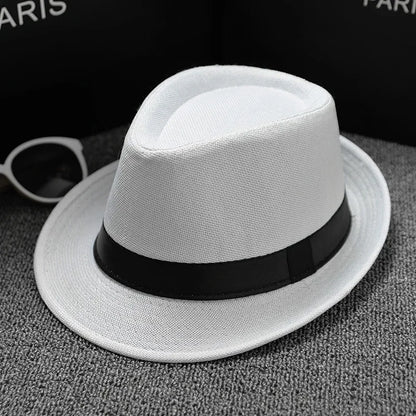 Men’s Lightweight Fedora Hat – Summer Cruise & Beach Style<