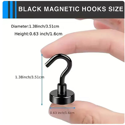 Magnetic Cruise Cabin Organizer Hooks - 6 Pack