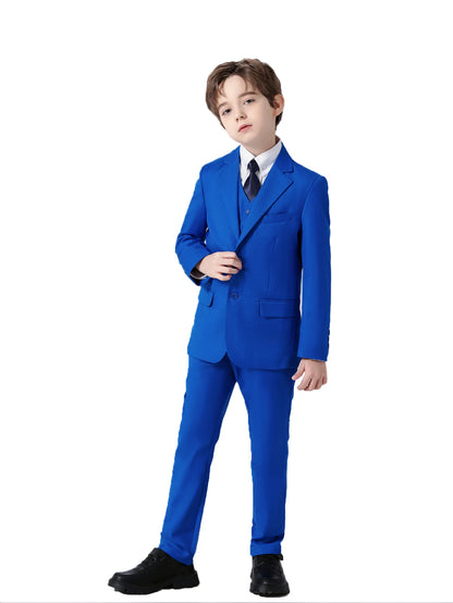 Boys’ 5-Piece Slim Fit Formal Suit – Complete Dresswear Set
