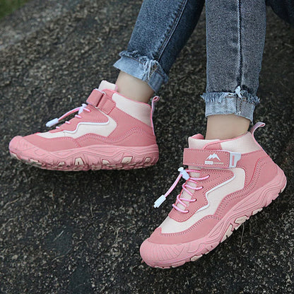 Kids Hiking Boots Toddler Girls Boys Hiking Shoes  Anti-Collision Non-Slip Athletic Outdoor Trekking Boots