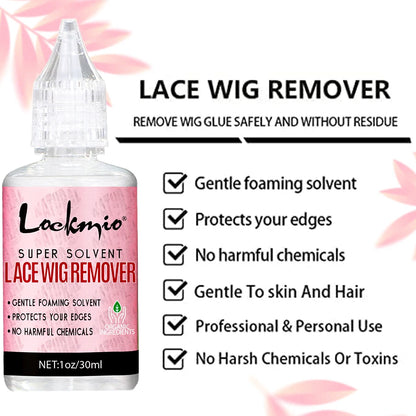 Lace Wig Adhesive Kit – Waterproof Glue, Remover & Wig Tools Set