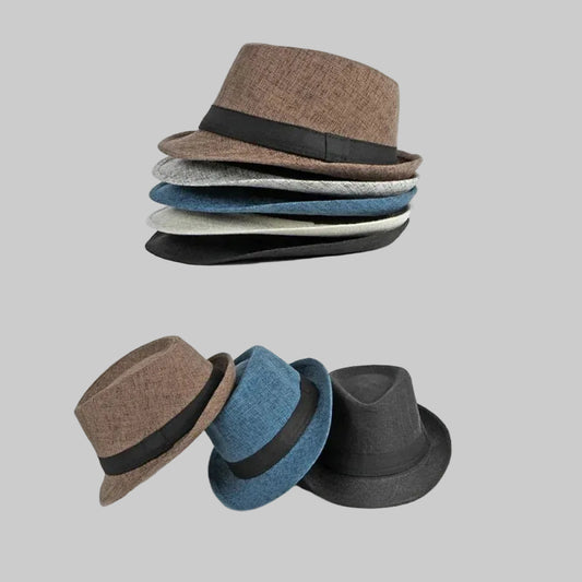 Classic Fedora Hat | Nautical & Travel-Ready Style