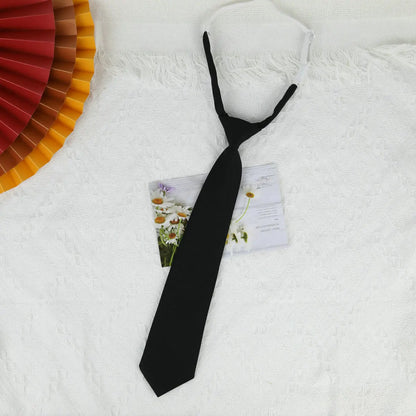 Kids Pre-Tied Dress Tie – Adjustable Clip-On Formal Accessory