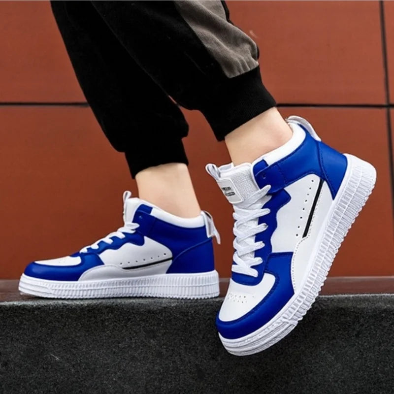 Men’s Athletic Sneakers – Lightweight Breathable Lace-Up Running Shoes