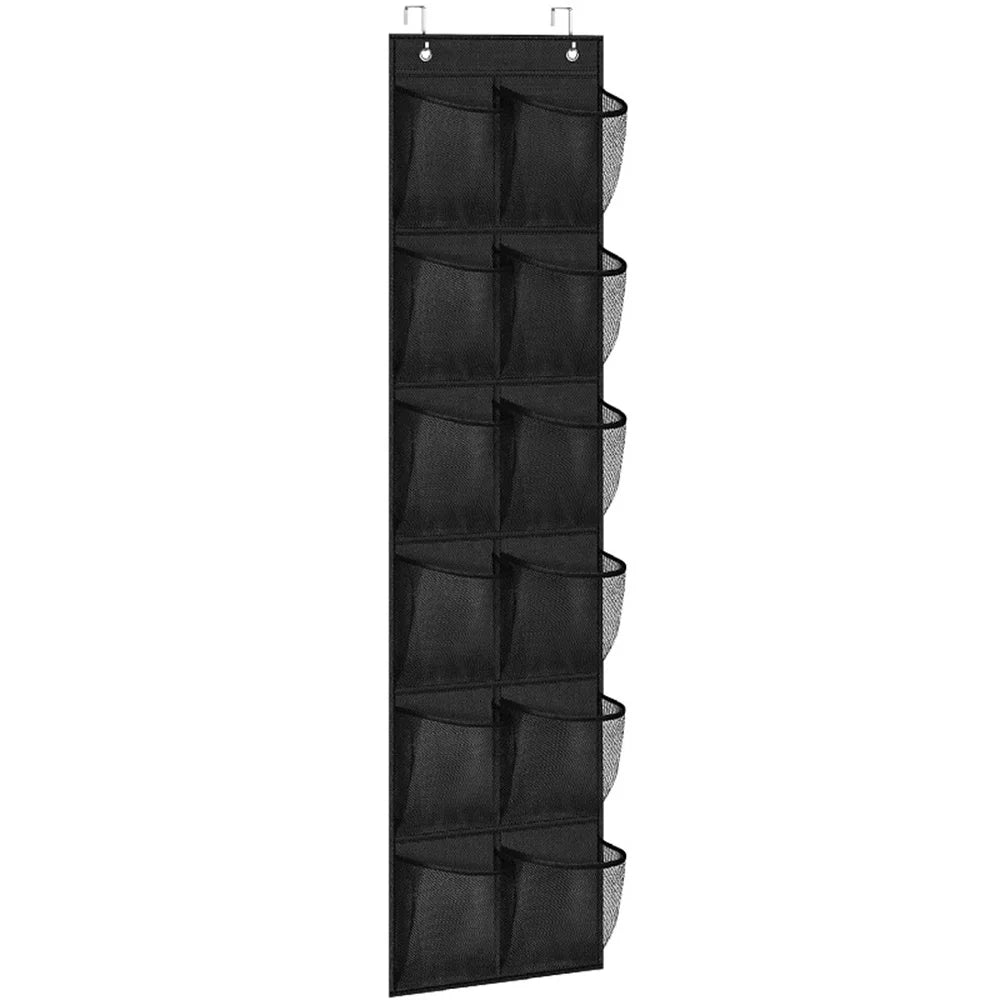 Over-the-Door Shoe Organizer (12-Pocket) – Cruise Cabin Space Saver