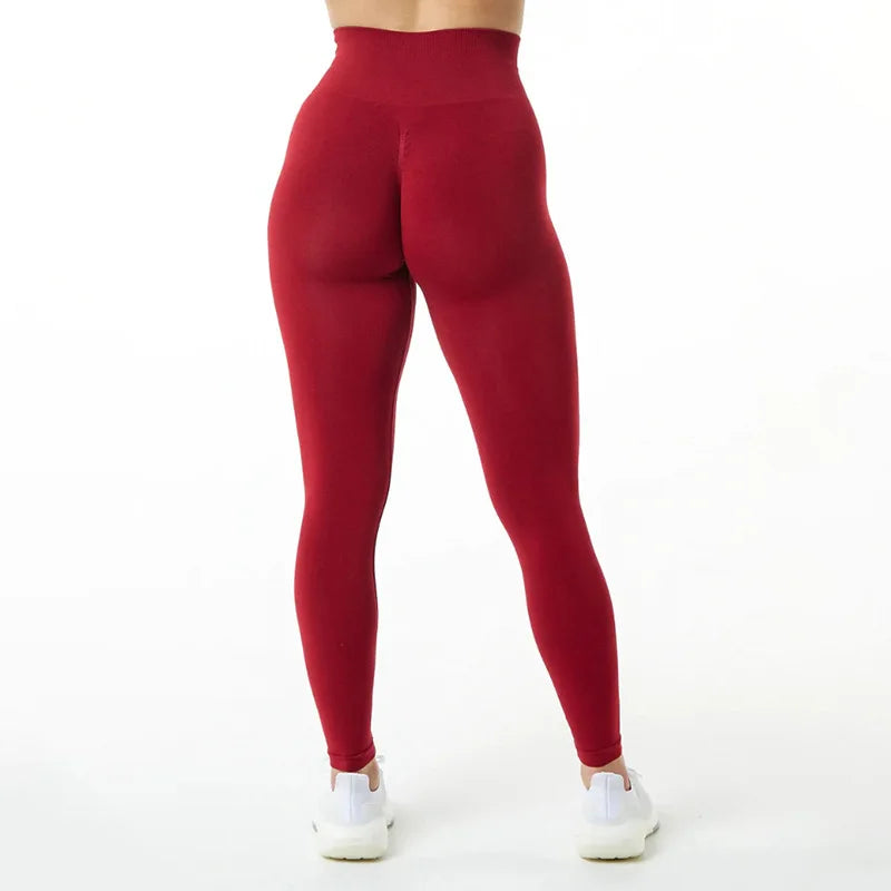 Women’s Seamless Leggings – High Waist, Stretch, Ankle Length - The Dock Drop