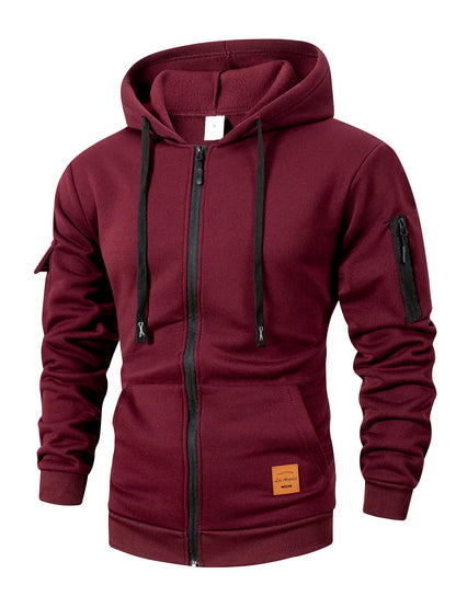 Men’s Lightweight Hooded Zip Jacket