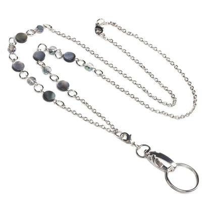 Beaded ID Lanyard Necklace – 36" Cruise Badge Holder