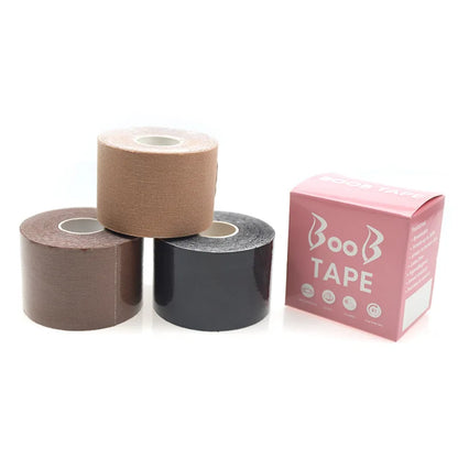 Invisible Lift Boob Tape & Nipple Covers Set – Strapless Support