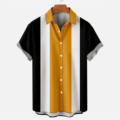 Men's Silk Blend Button-up Shirt - The Dock Drop