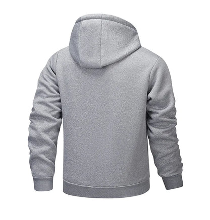 Men’s Sherpa-Lined Zip Hoodie