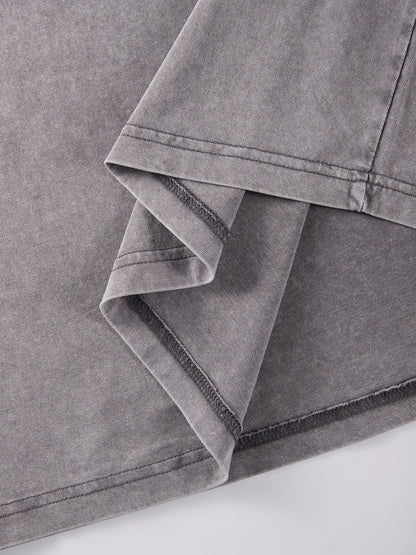 Carnivorous Plant Vintage Washed Tee – 100% Cotton Graphic T-Shirt