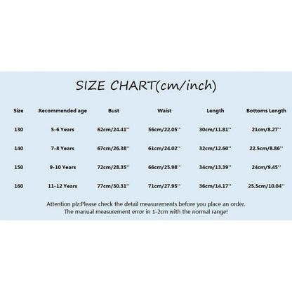 Girls’ Two-Piece Swimsuit – Butterfly Print Ruffle Set