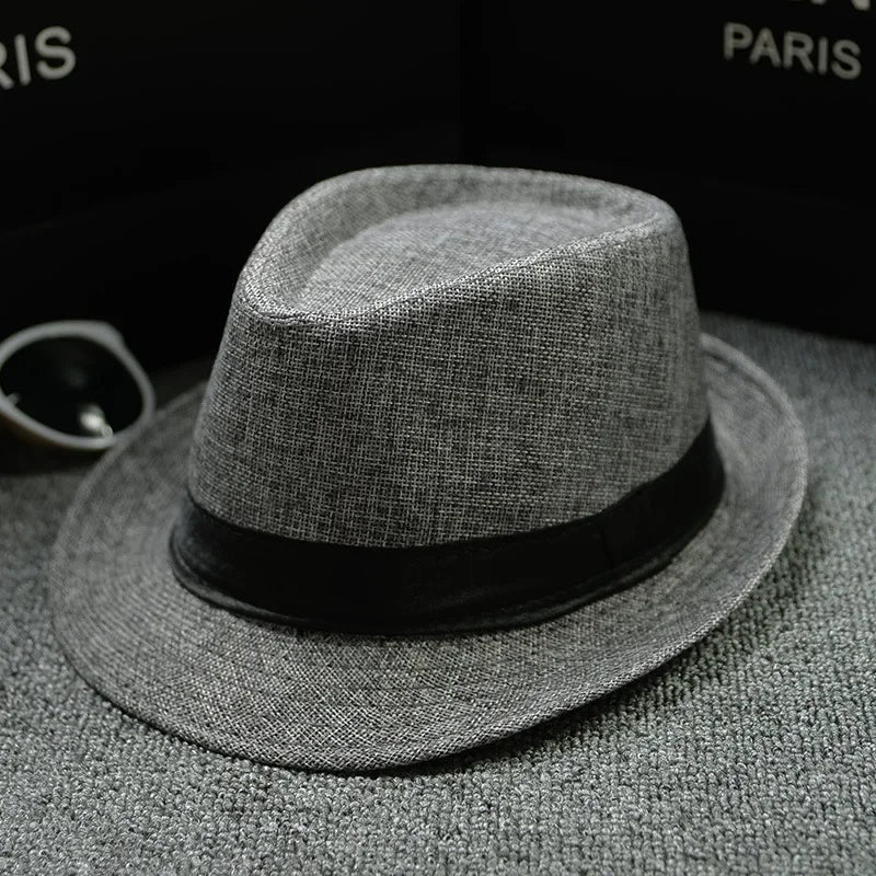 Men’s Lightweight Fedora Hat – Summer Cruise & Beach Style<