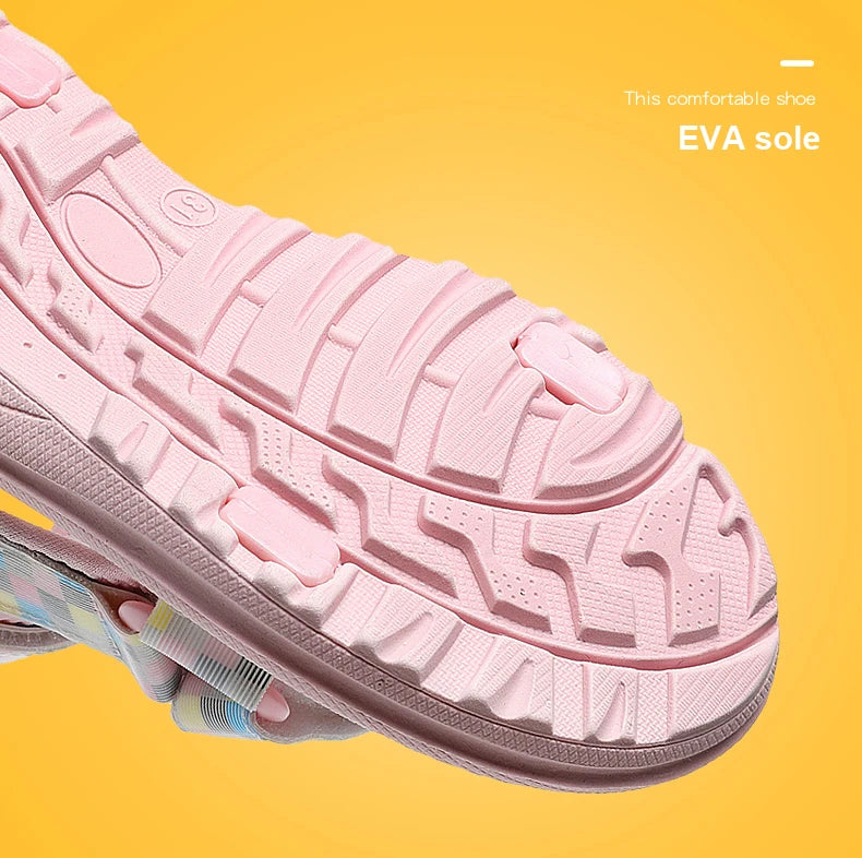 Summer Children Sandals Baby Girls Toddler Soft Non-Slip Shoes Baby Cute Pearl Princess Dance Kids