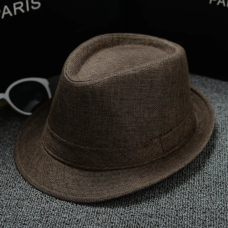 Men’s Lightweight Fedora Hat – Summer Cruise & Beach Style<