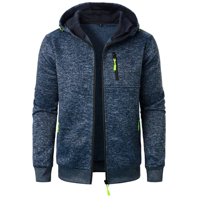 Men’s Casual Zip Hoodie Sweatshirt - The Dock Drop