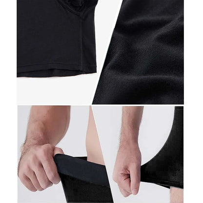 Men’s Bamboo-Blend Long-Leg Boxer Briefs (8-Pack) – Soft, Breathable, Moisture-Wicking - The Dock Drop