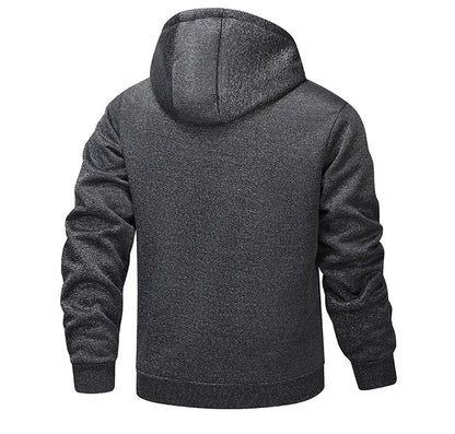 Men’s Sherpa-Lined Zip Hoodie