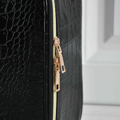 Travel Makeup Organizer Case – Portable Zipper Storage