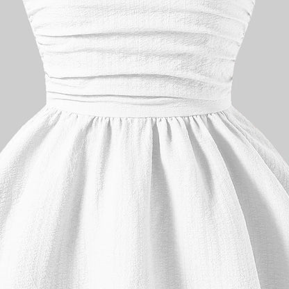 Girls’ Tiered Sling Dress – Sleeveless, Stretch Waist (8Y–12Y)