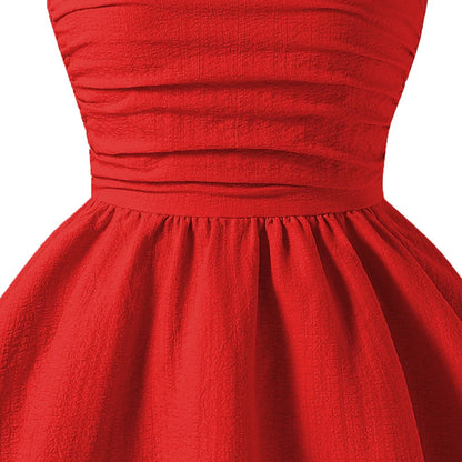 Girls’ Tiered Sling Dress – Sleeveless, Stretch Waist (8Y–12Y)