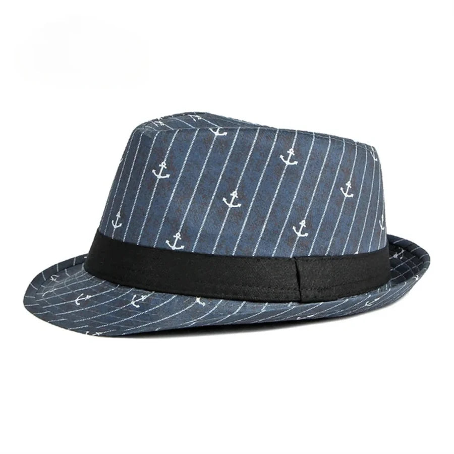 Classic Fedora Hat | Nautical & Travel-Ready Style